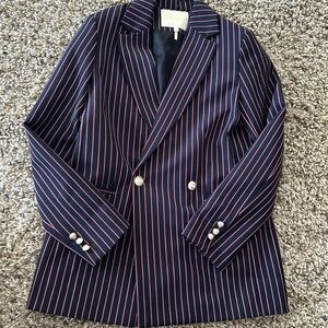 Maje striped jacket size 36